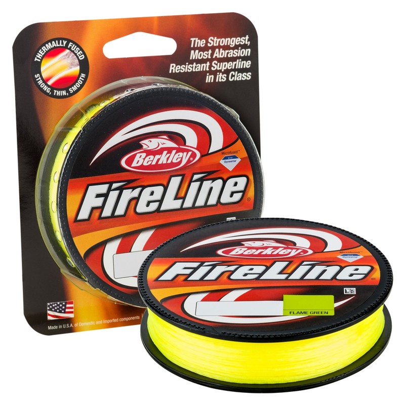 Berkley FireLine Fused Original,Flame Green,20/8 Lb, 125 Yd