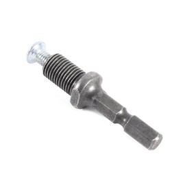 Electric Hammer Drill Chuck Adapter, Hex Shank Adapter, 3/8"-24UNF with 1/4 Hex Thread Screw