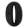 novap 4005003 Zamak House Number Black Number 0 Ø 180