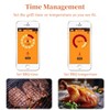 Wireless Meat Thermometer, Smart Bluetooth Thermometer with Waterproof Probe, Long
