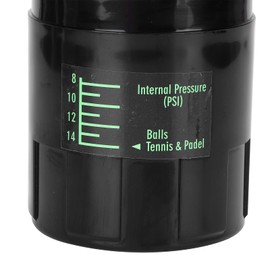 ciciglow Tennis Ball Saver Pressurizer, Lightweight Tennis Ball Can tennis ball containers for Keeping Balls Bouncing Like New(black)