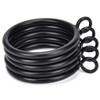36 Pcs 1.5-Inch Inner Diameter Curtain Rings with Eyelets,Fits Up