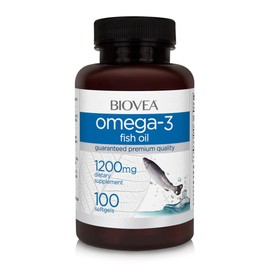 BIOVEA ACEITE DE PESCADO OMEGA-3 1200mg 100 Cápsulas