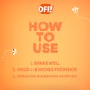 OFF! FamilyCare Insect & Mosquito Repellent Spritz, Unscented Bug spray