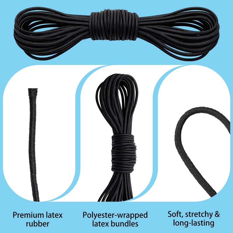 41 PCS Cord Locks Set - 20 PCS Sing-Hole Spring