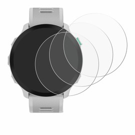 Savvies Pack of 6 Screen Protectors for Garmin Forerunner 55 Ultra Transparent