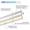 1FT T5 4-Pack Grow Lights for Indoor Plants, 3000K Warm