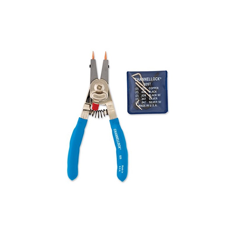 6-1/4" Convertible Internal/External Snap Ring Plier