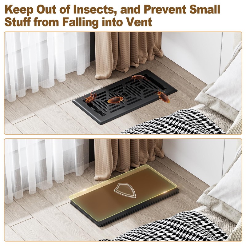 Magnetic Vent Covers 3 Pack, Strong Vent Covers 3.5" X