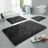 Linden Berg Bath Mat Anthracite 50 x 55 cm -