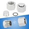 ANCIMOON 72PCS ORFS Flat Face Seal Cap and Plug Kit,