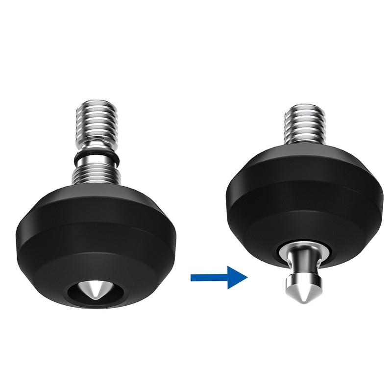 LEOFOTO Tripod Base TFV Rubber Foot/Spike Combination