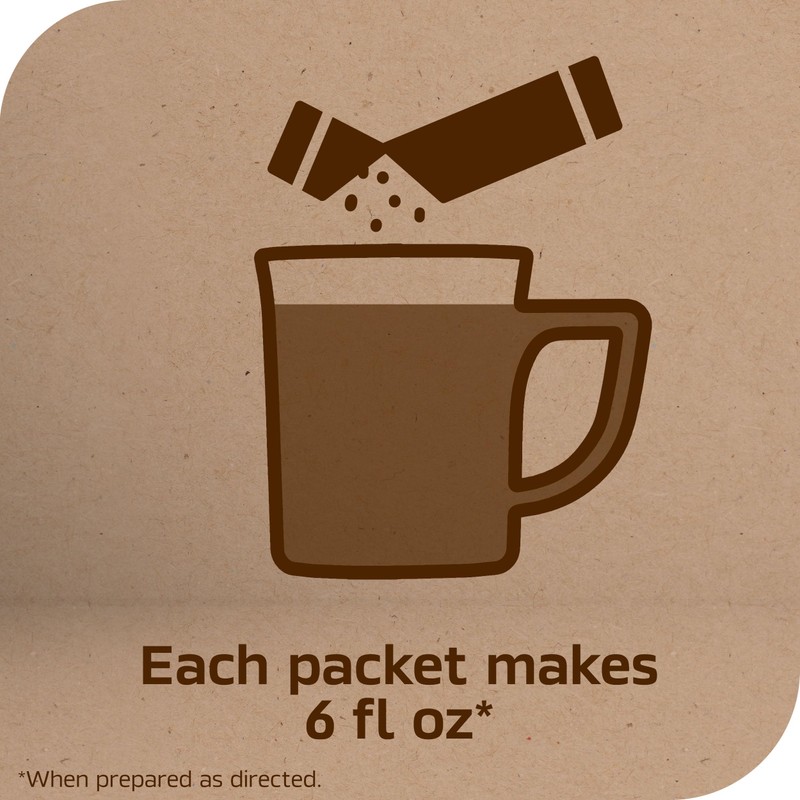 NESCAFÉ Taster's Choice, Instant Coffee Packets, Light Medium Roast Coffee,