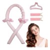 6pzs Curly Ondas En Cabello Rizos Sin Calor Tubo2 Scrunchie