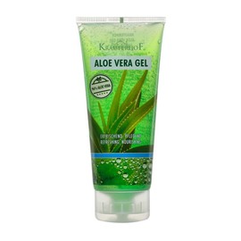 Kräuterhof® Aloe Vera Gel, Feuchtigkeitspflege, Sonnenbrand, Gesicht, 200 ml Tube