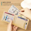 Pefiam Full Grain Leather Bifold Wallet for Men - 11