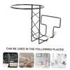 CAXUSD Helmet Stand Motorbike Helmet Holders Wall-Mounted Coat Display Shelf