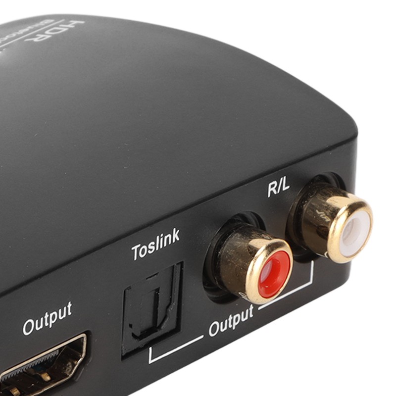 HDR HD Multimedia Interface Sound Extractor HD 4K 60Hz RCA