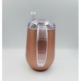 Beauchy 10oz Kids Stainless Steel Sippy Cup with handles Insulated Double Wall US Seller - Copper