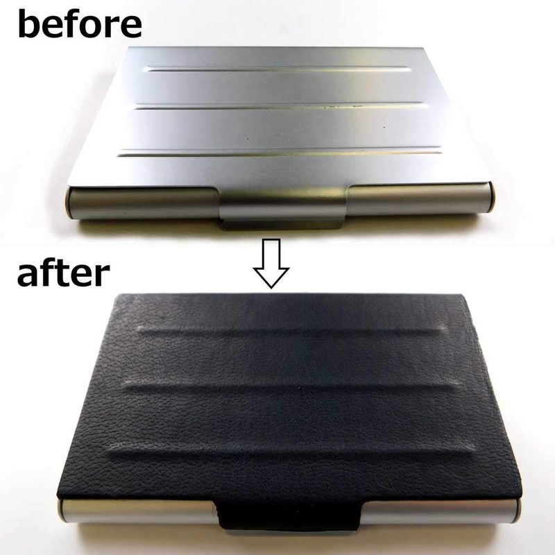 Genuine Leather Repair Sheet, Remake Sheet, Postcard, Brown: 1 piece