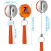 Zeluga 25-514 6pcs Retractable Pull Pen Pencil Holder with 26''