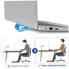 STOBOK 4pcs Laptop Cooling Holder Riser Anti-Skid Notebook Stand for