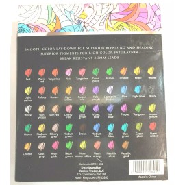 Leader Premium Colored Pencils, 48 Count