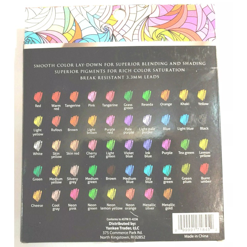 Leader Premium Colored Pencils, 48 Count