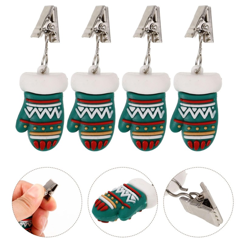 STOBOK Outdoor Tablecloth Clips Replaceable Weights Small Table Cover Clip
