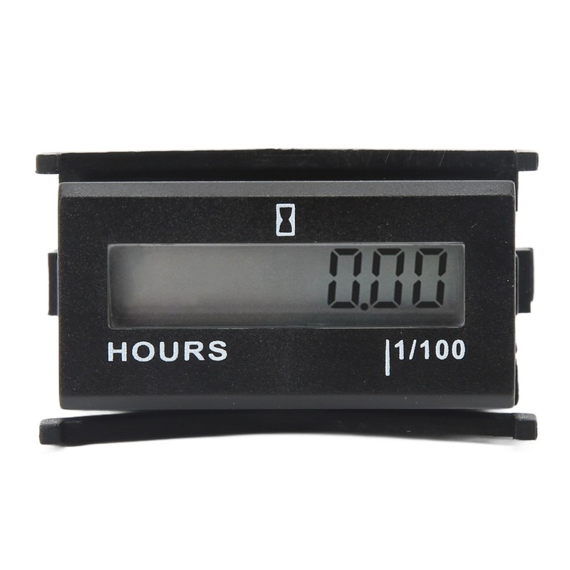 Universal Digital Tach Resettable Hour Meter IP65 Waterproof for Lawn