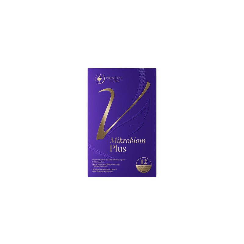 Princess Luna Microbiom Plus, for Women, 12 Billion Live Lactic