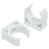 Seimneire U-Shaped PVC Water Pipe Buckles Clamps, 3/4" (20mm) Plastics