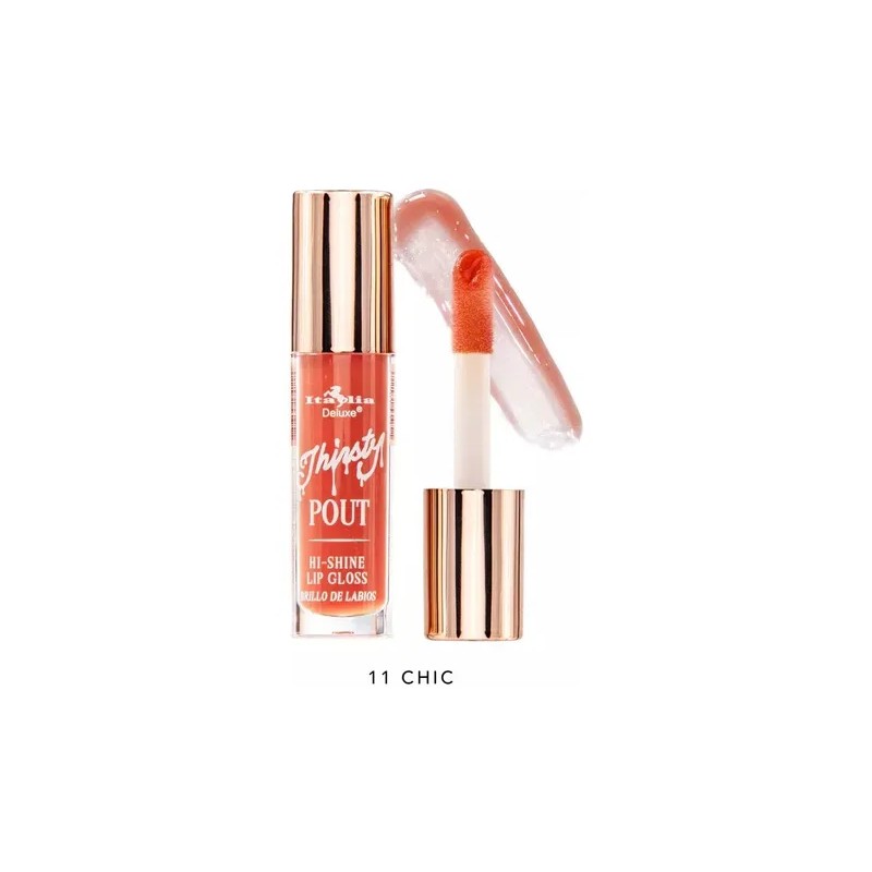 Set De 4 Gloss Thirsty Pout Italia Deluxe