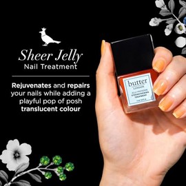 Butter London Jelly Preserve Strengthening Treatment - with Olive Oil and Calcium - Rejuvenates and Nourishes Nails - Helps Prevent Breakage and Peeli
