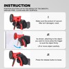 HAUTMEC 2 Pack Pistol Grip Suction Cup – Compact Suction