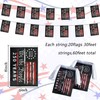 KERDA 250th Anniversary USA Flag Banner,250 Birthday Flags Bunting We