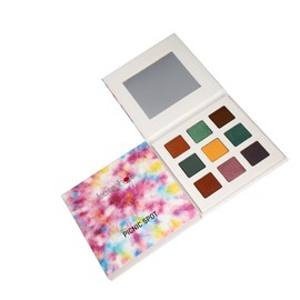 Lenphor Eye Shadow 9 in 1 Palette - Picnic Spot Matte Shimmer Glitter Pressed | All Highly Pigmented Blending Powder with Gorgeous Pearls 10.8 gm