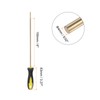 sourcing map Diamond Chainsaw File 5/32 Inch (4 mm) 80