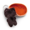 NICI Keyring Sleeping Pets Cat Black 8 cm