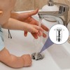2-Pack Bathroom Sink Plug Replacement Pop Up Plugs for Wash