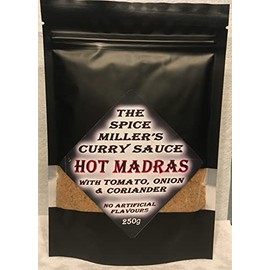 The Spice Miller's Curry, Hot Madras with Tomato, Onion & Coriander (Hot Madras)