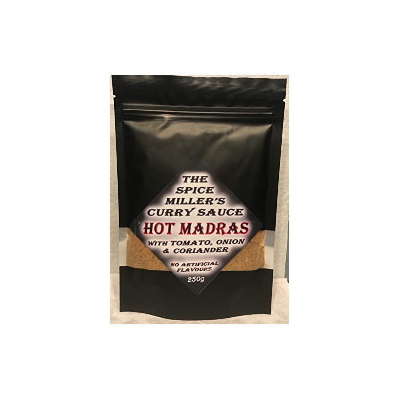 The Spice Miller's Curry, Hot Madras with Tomato, Onion &