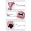 HISDERN Men's Tie Handkerchief Plain Tie & Pocket Square Set