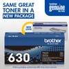Brother TN630 Standard Yield Black Toner