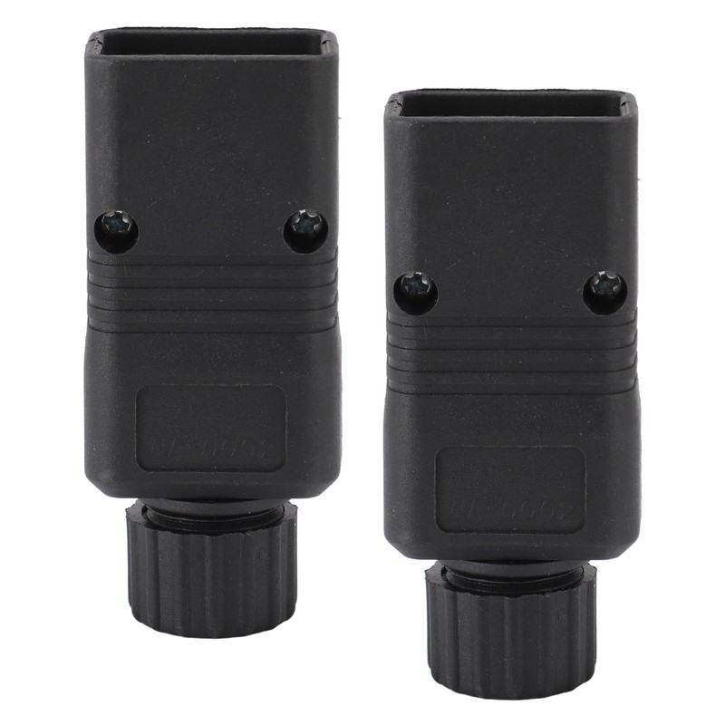 2pcs IEC320 C20 Power Socket Adapter Receptacle Connector Copper PVC