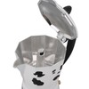Aoveew Aluminium Milk Cow Colour Pot Portable Coffee Pot for