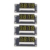 4 Sets Digital Tube Display Module LED 4 Digit 7