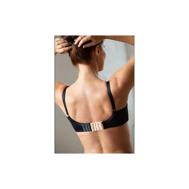 citystores® Nude 4-Hook Bra Extender | Adjustable Bra Strap Extension