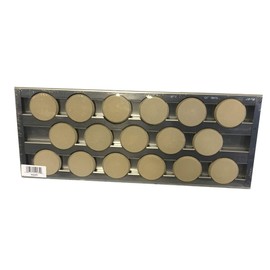 18 1/8 x 7 1/4, Turbo, Captn Cook Heat Tray w Briquettes - TCCFT