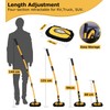 anngrowy 56.7" Car Wash Brush Mop Kit Mitt Sponge with